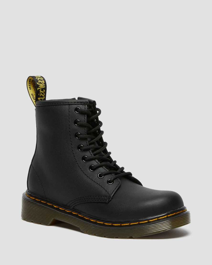Make a snowman racket Asian Junior 1460 Softy T Leather Lace Up Boots | Dr. Martens