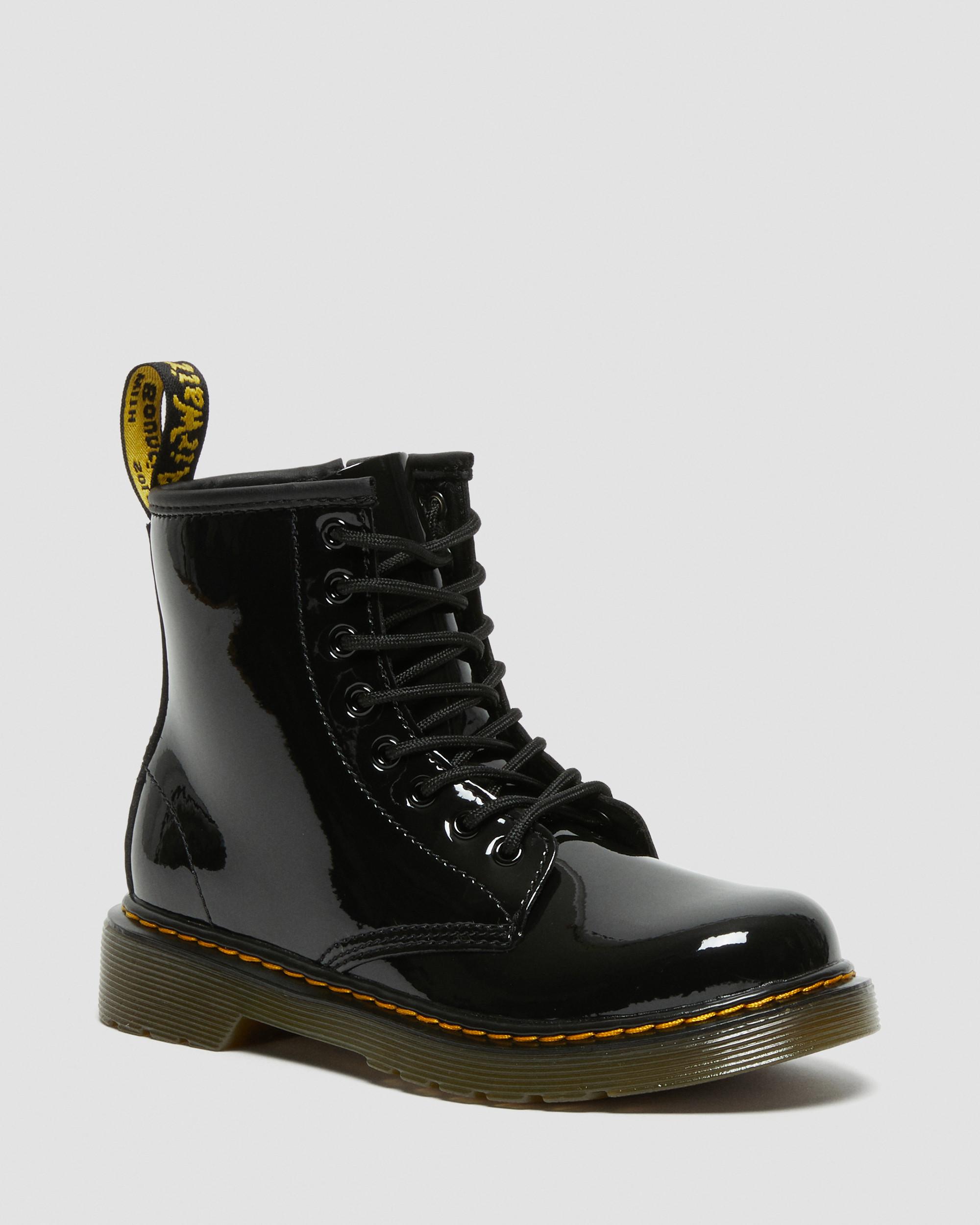Junior 1460 Patent Leather Lace Up Boots | Dr. Martens