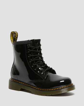 Junior 1460 Patent Leather Lace Up Boots