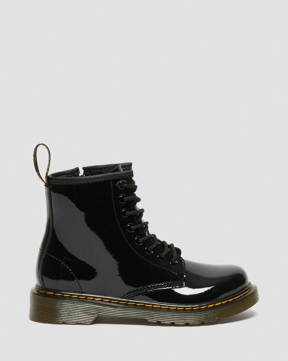 Spence Leder Fla Absatz Chelsea BootsJunior 1460 Lacklederstiefel Dr. Martens