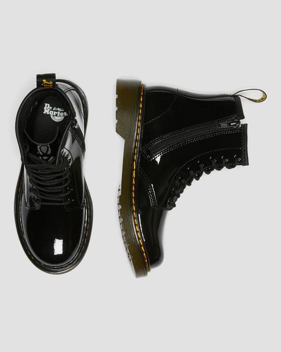 Spence Leather Fla Heel Chelsea BootsJunior 1460 Patent Leather Lace Up Boots Dr. Martens