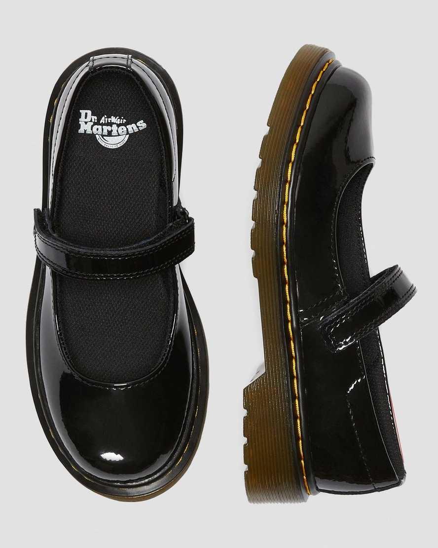 Junior Maccy Patent Leather Mary Jane Shoes | Dr Martens