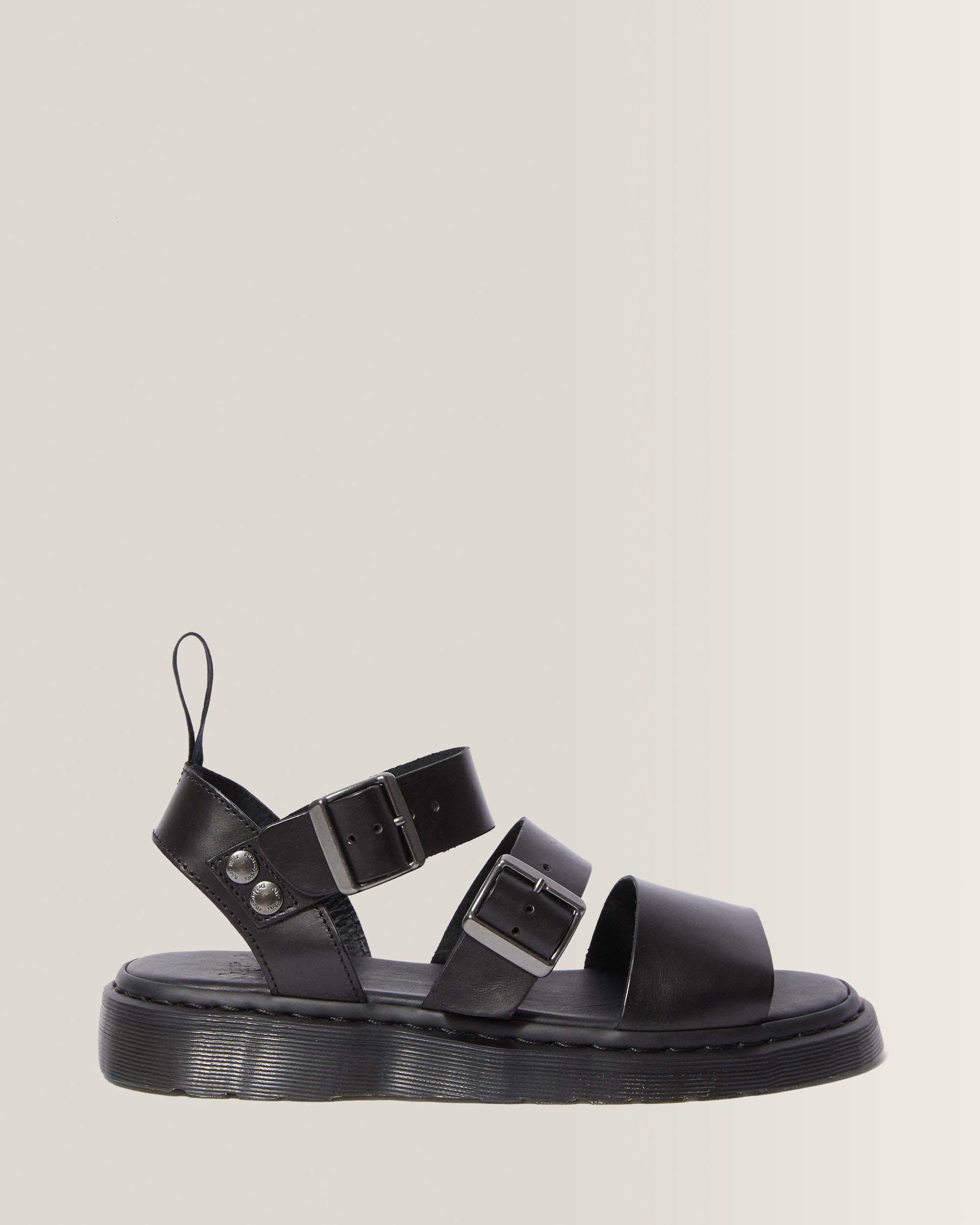 Gryphon Brando Leather Gladiator Sandals | Dr. Martens ReWair display picture 2