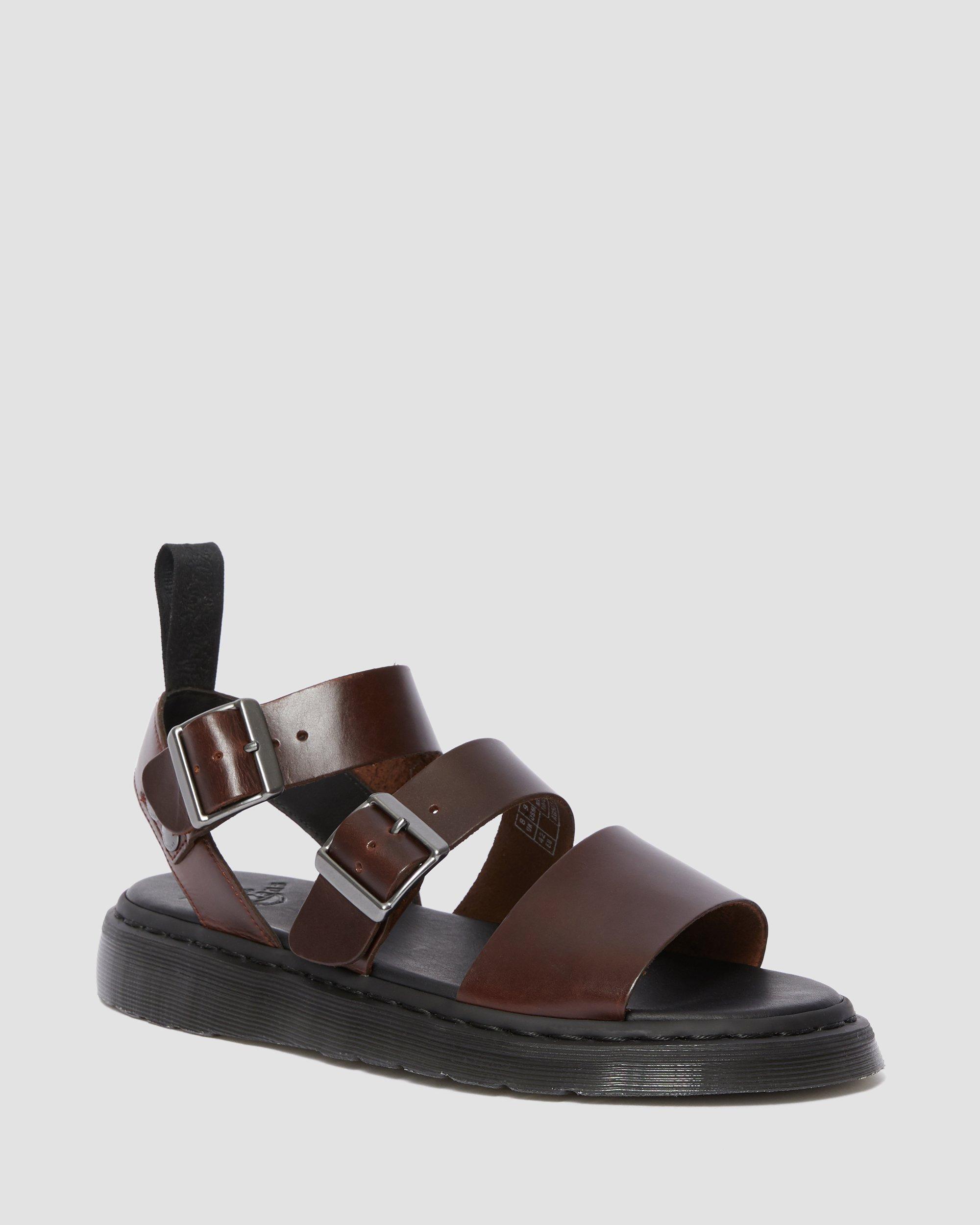 Gryphon Brando Leather Gladiator Sandals