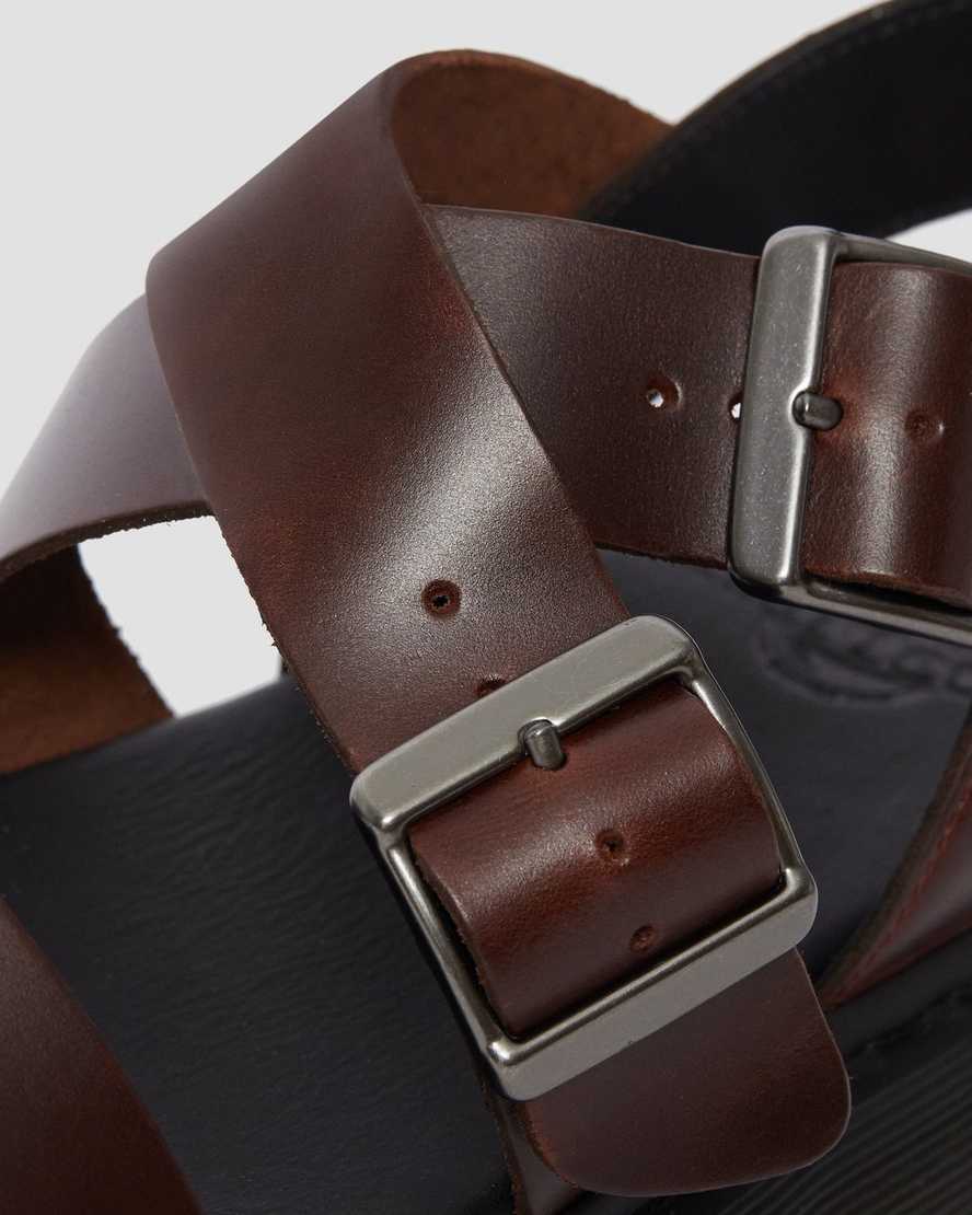 Gryphon Brando Leather Gladiator Sandals | Dr Martens