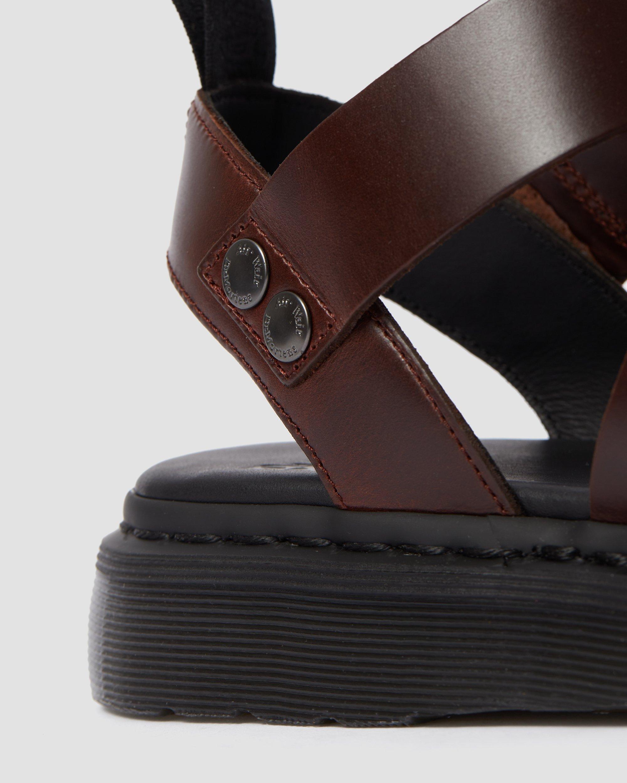 Gryphon Brando Leather Gladiator Sandals