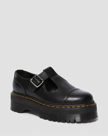 Bethan Smooth Leather Platform Mary Jane Shoes