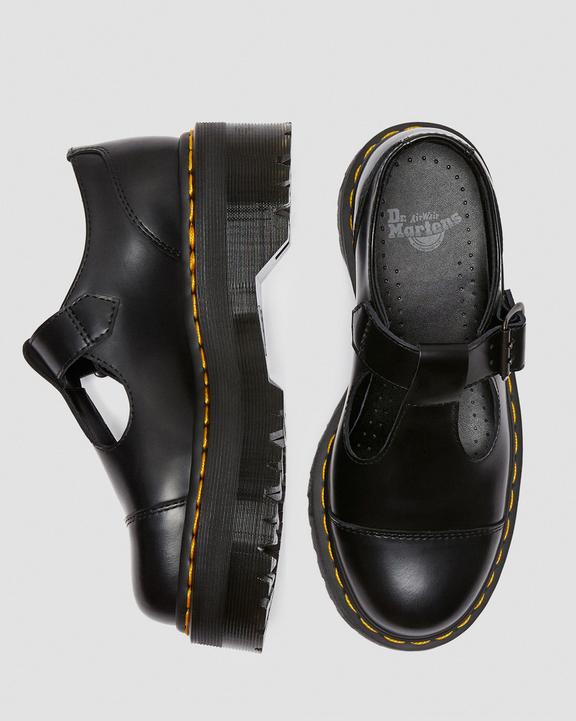 Bethan Smooth Leren Platform Mary Jane SchoenenBethan Smooth Leren Platform Mary Jane Schoenen Dr. Martens