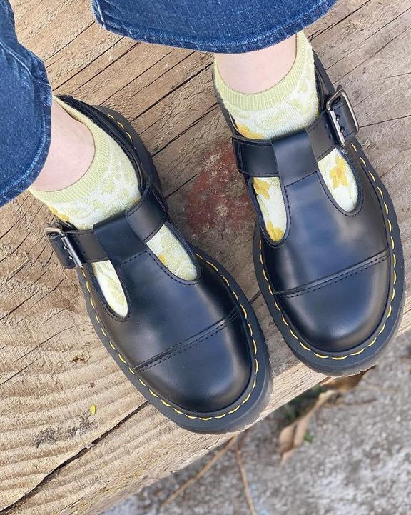 Merceditas con plataforma Bethan de piel SmoothMerceditas con plataforma Bethan de piel Smooth Dr. Martens