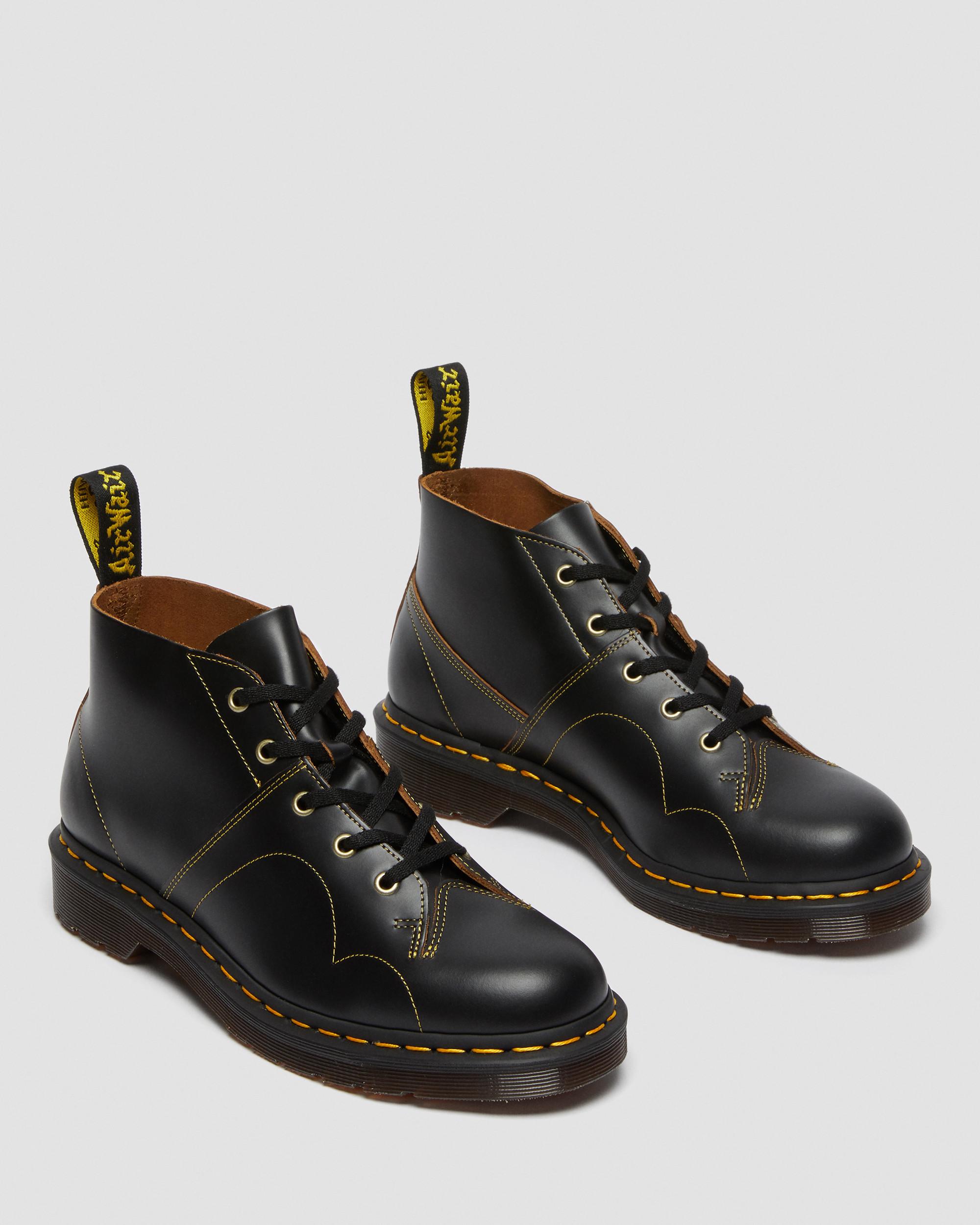 Dr. Martens Black Church Vintage Boots