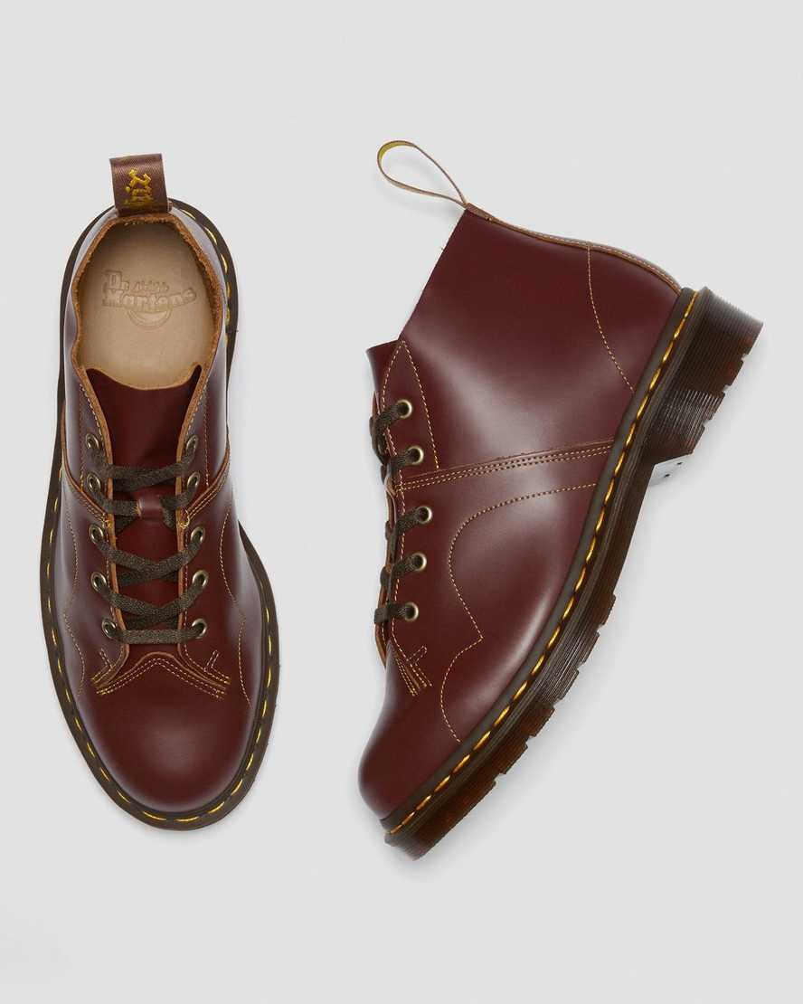 snel Verfijnen Diversen Church Vintage Smooth Leather Monkey Boots | Dr. Martens