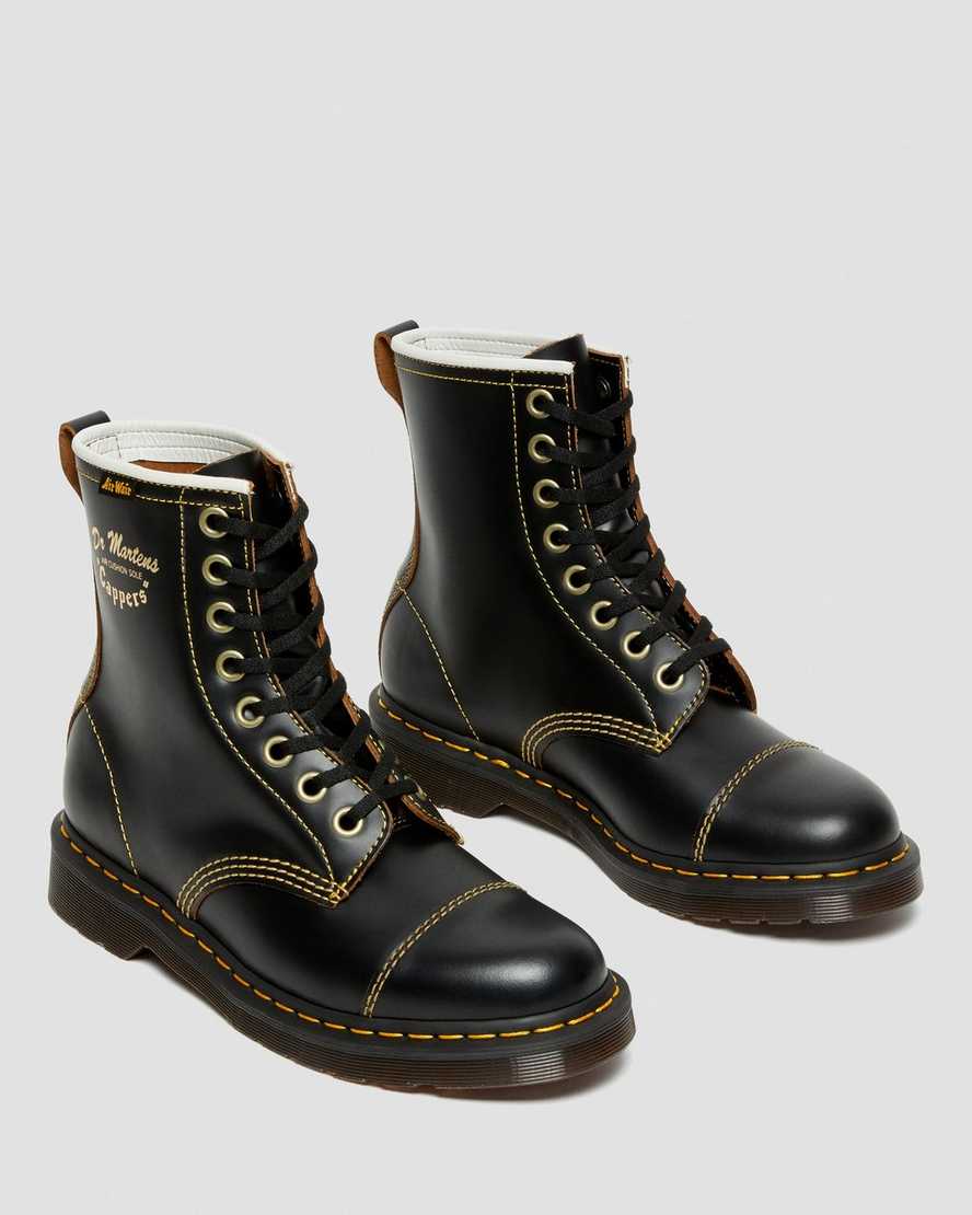 Stick out dictionary Entrance Capper Vintage Smooth Leather Boots | Dr. Martens