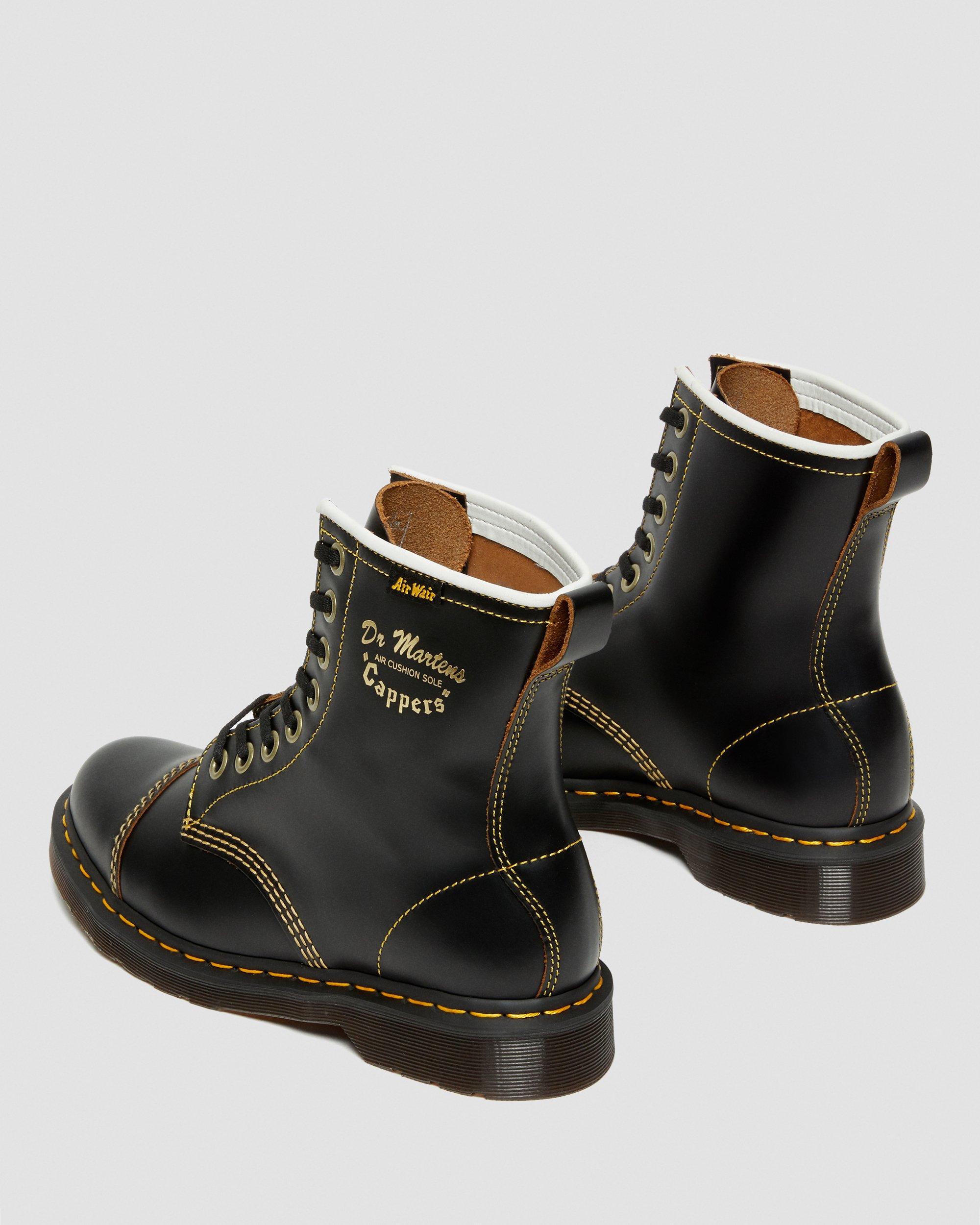CAPPER VINTAGE SMOOTH in BLACK | Dr. Martens™