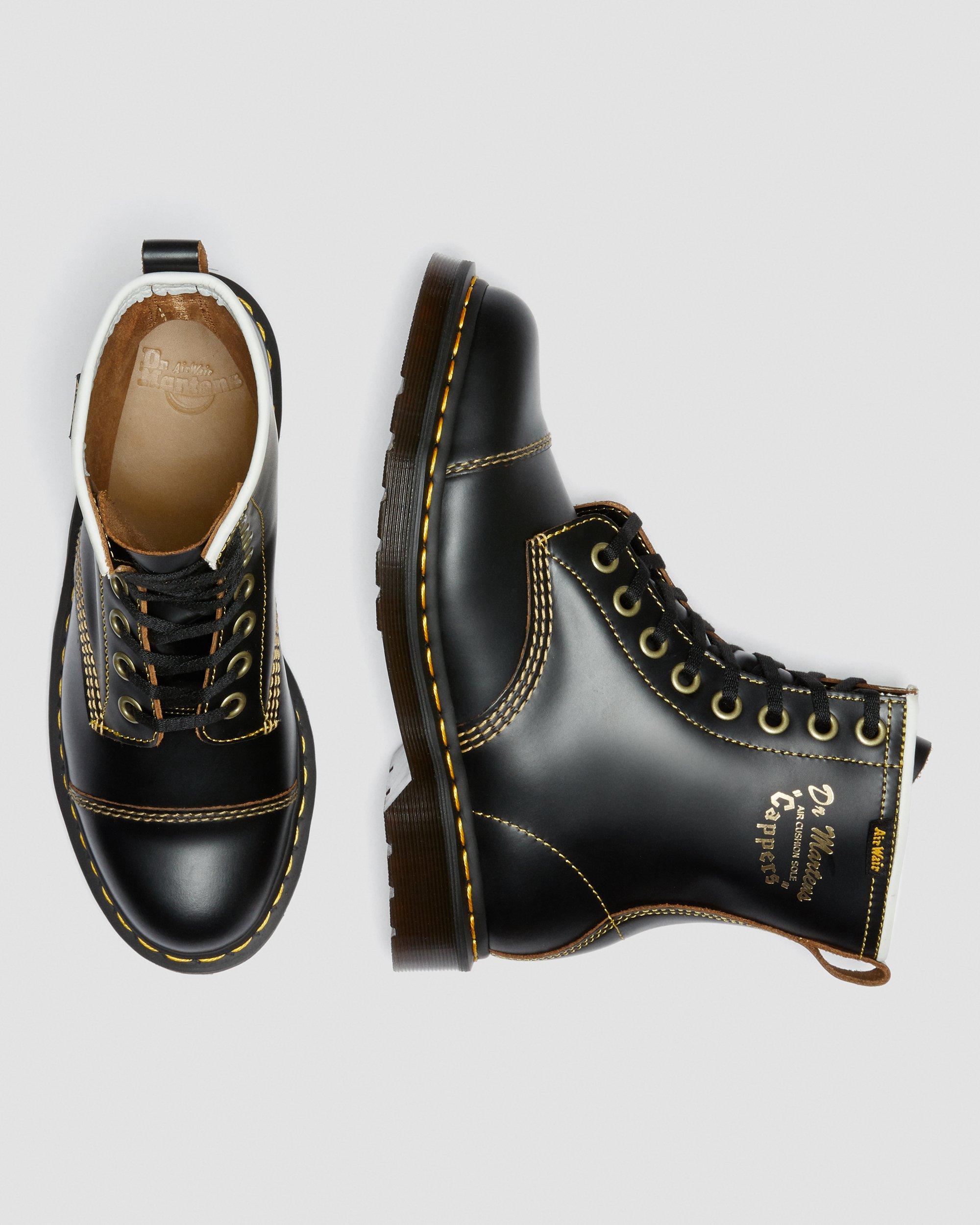 Dr.Martens CAPPER ブーツ メンズ 16058001 CAPPER VINTAGE SMOOTH in BLACK | Dr. Martens™