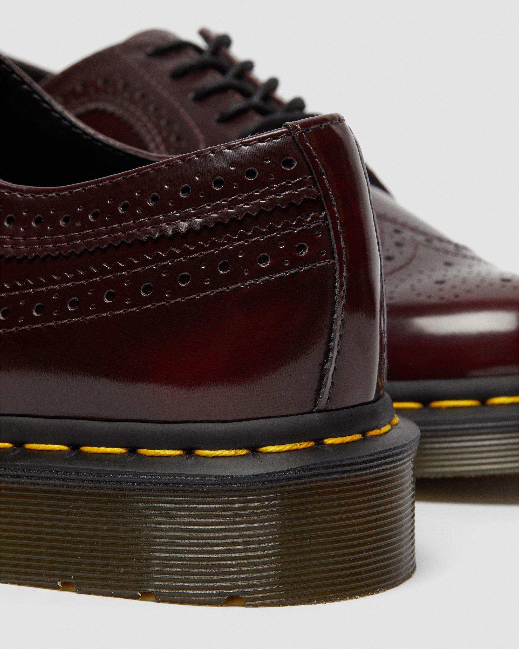 VEGAN 3989 BROGUE SHOES in CHERRY RED | Dr. Martens™