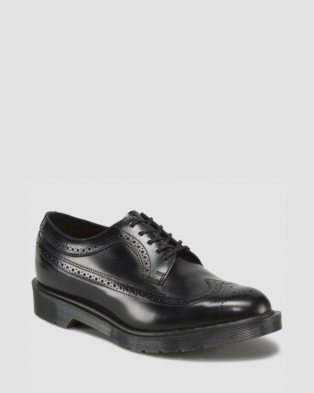 3989 BOANIL BRUSH BROGUE SHOES in Black | Dr. Martens
