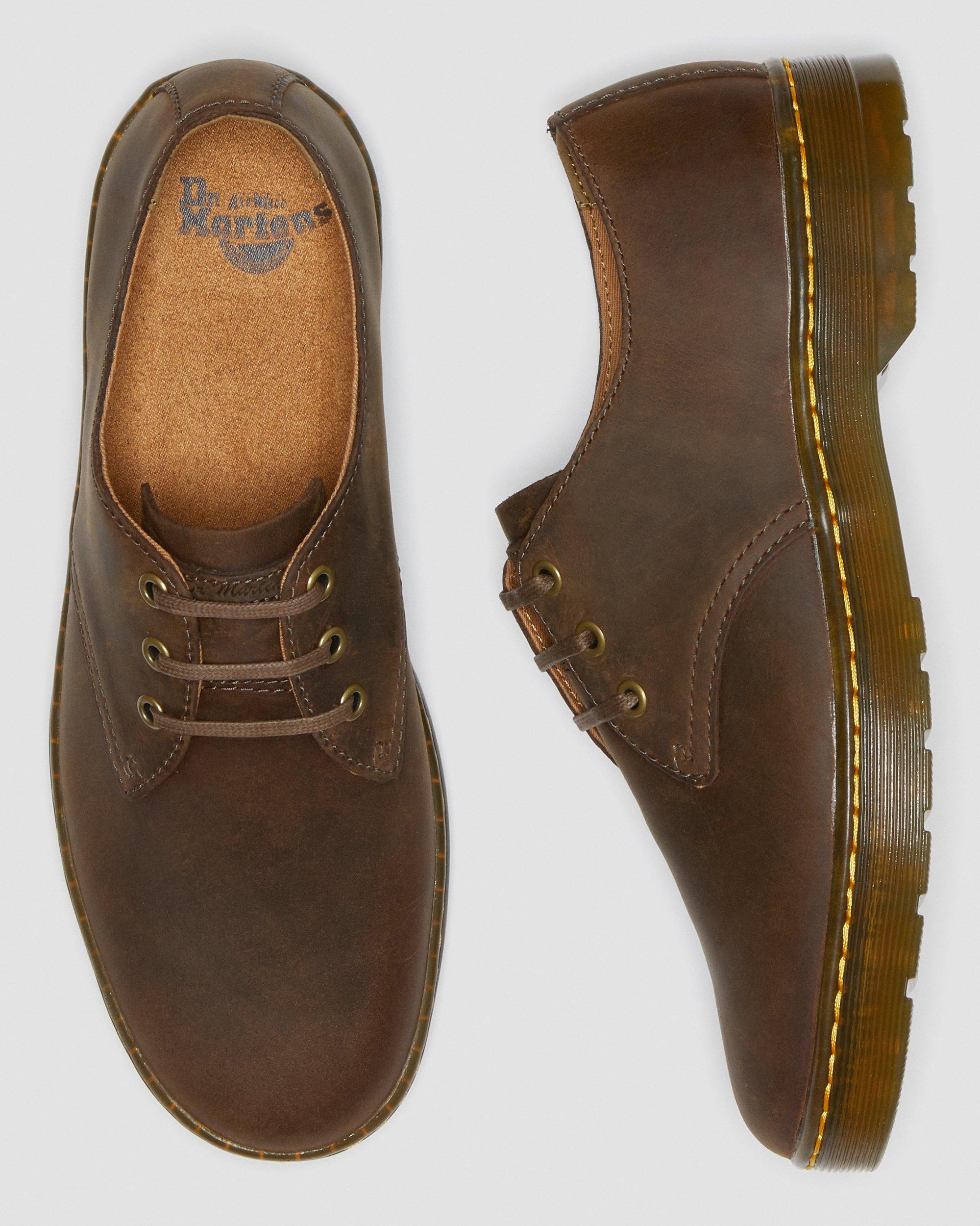 CORONADO LEATHER LACE UP 3-EYE SHOES in Brown | Dr. Martens display picture 3