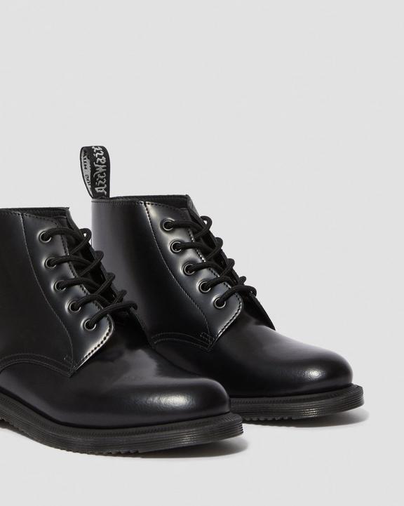 Emmeline Smooth Leather Lace Up Ankle Boots Dr. Martens