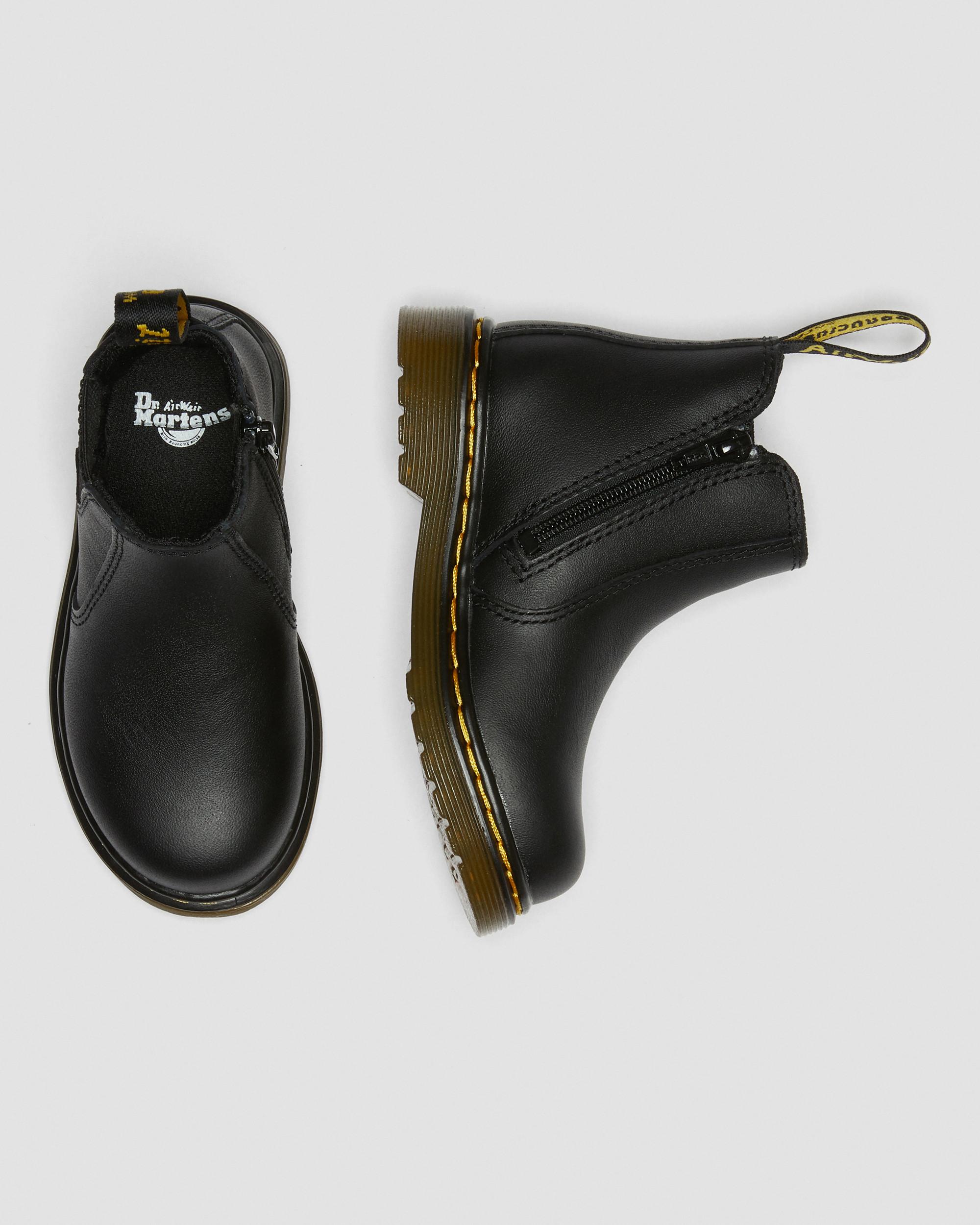Chelsea boots 2976 en cuir Softy T pour tout-petit in Noir
