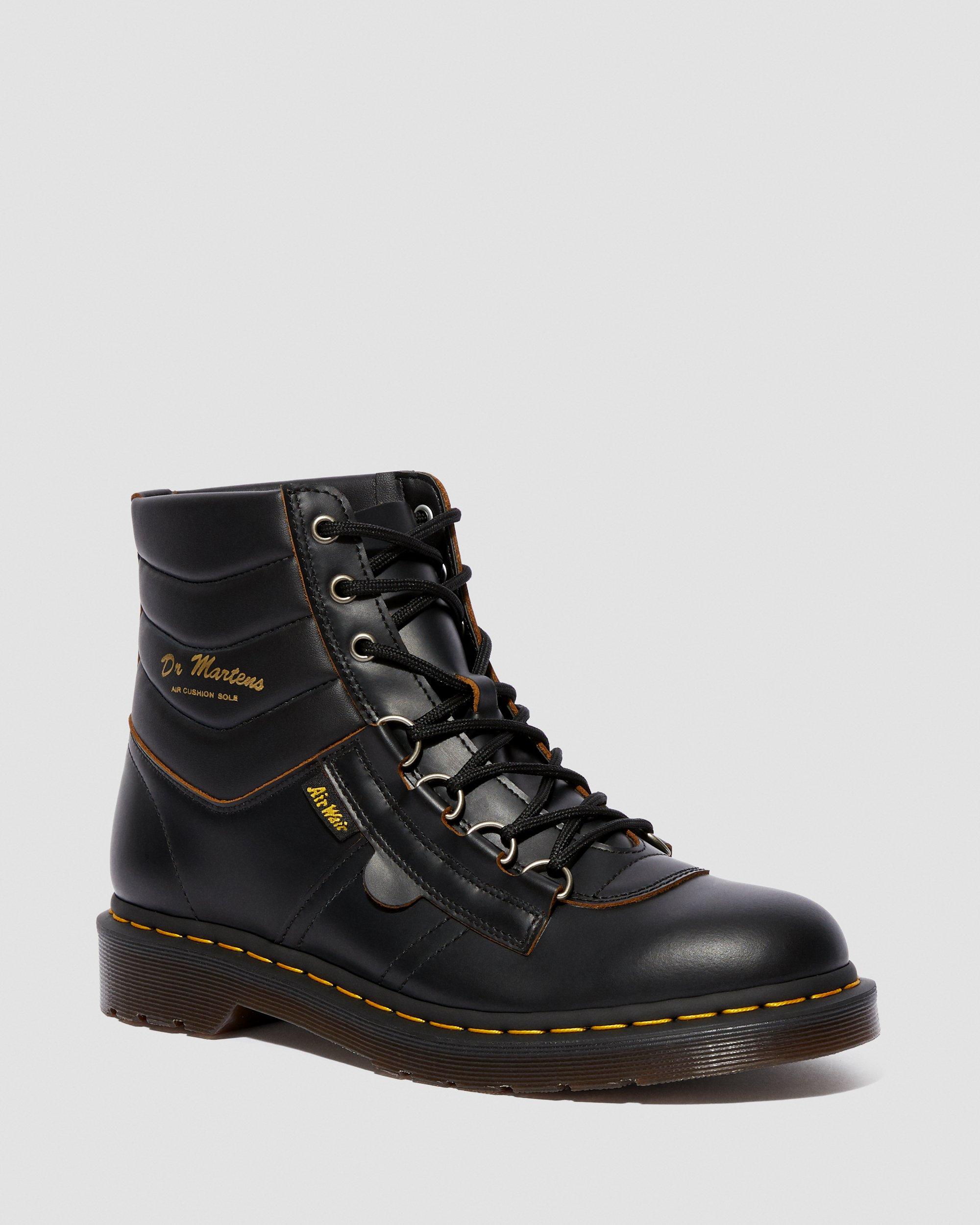 KAMIN ARCHIVE LACE UP LEATHER BOOTS in BLACK | Dr. Martens™