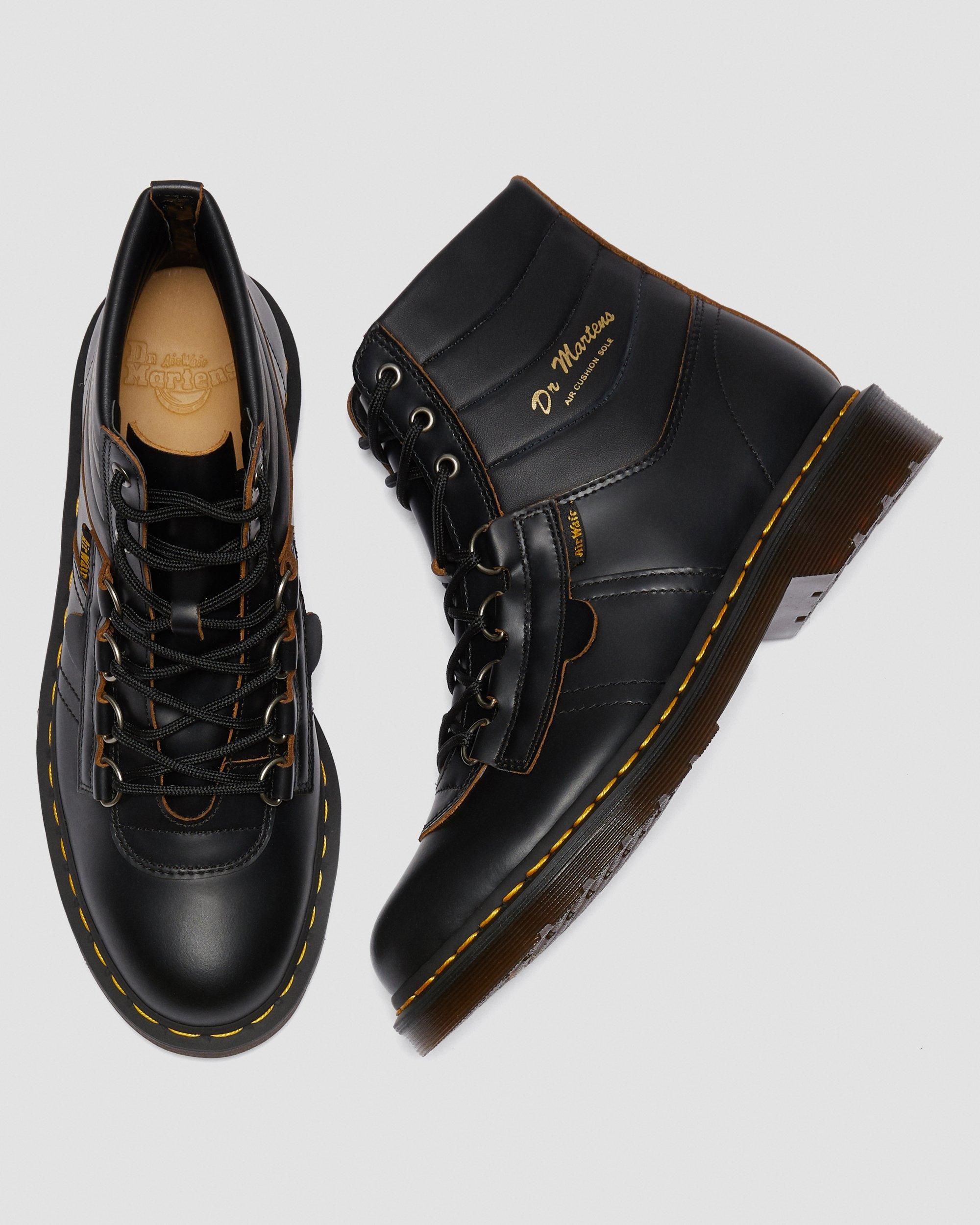 KAMIN ARCHIVE LACE UP LEATHER BOOTS in BLACK | Dr. Martens™