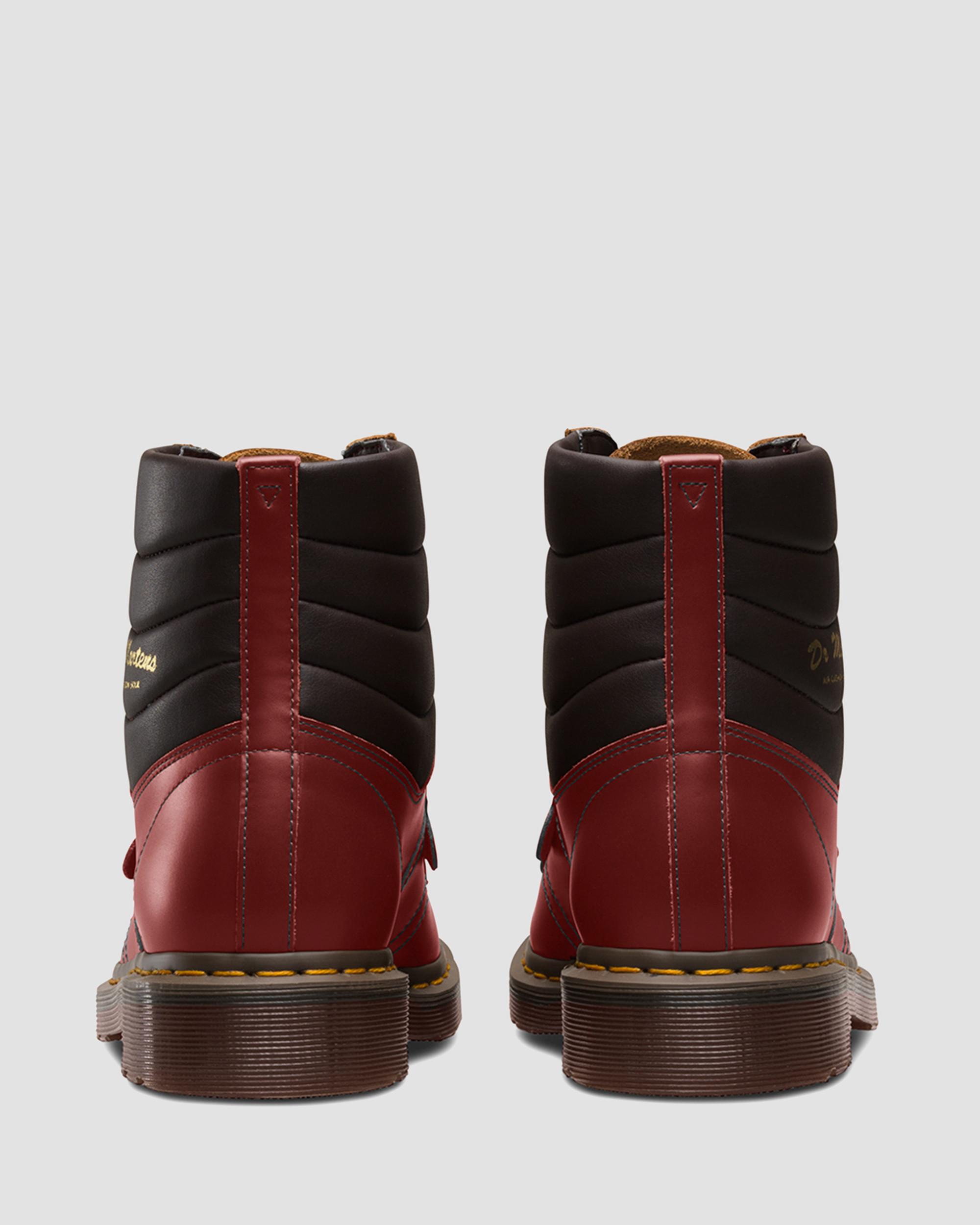 KAMIN ARCHIVE LACE UP LEATHER BOOTS in OXBLOOD | Dr. Martens™