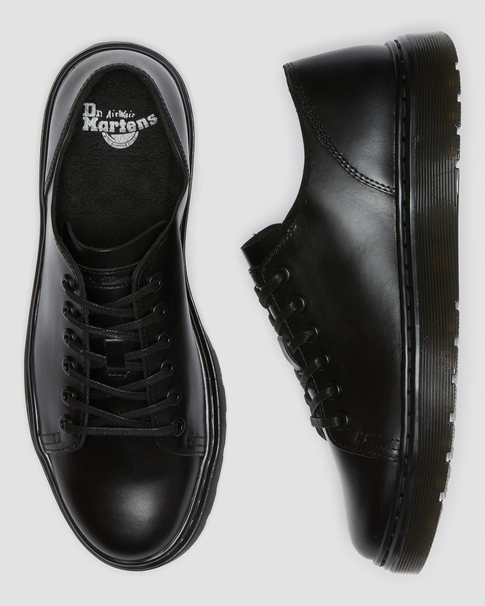 Dante Brando Leather Casual Shoes in Black