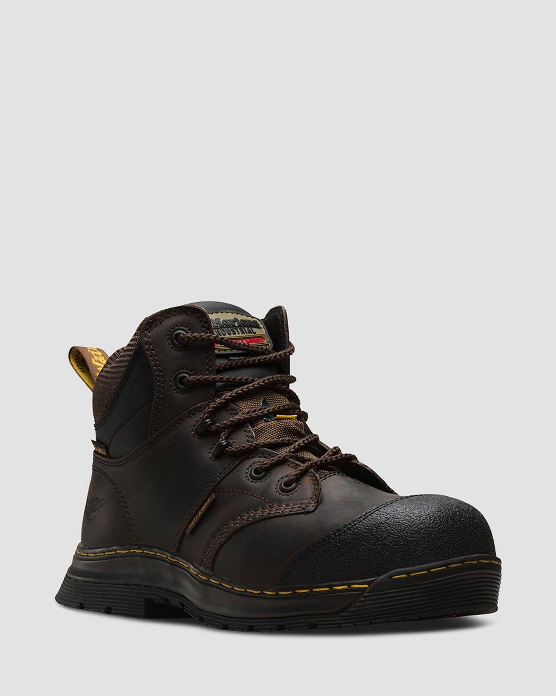 Surge Waterproof Boots in Dark Brown | Dr. Martens