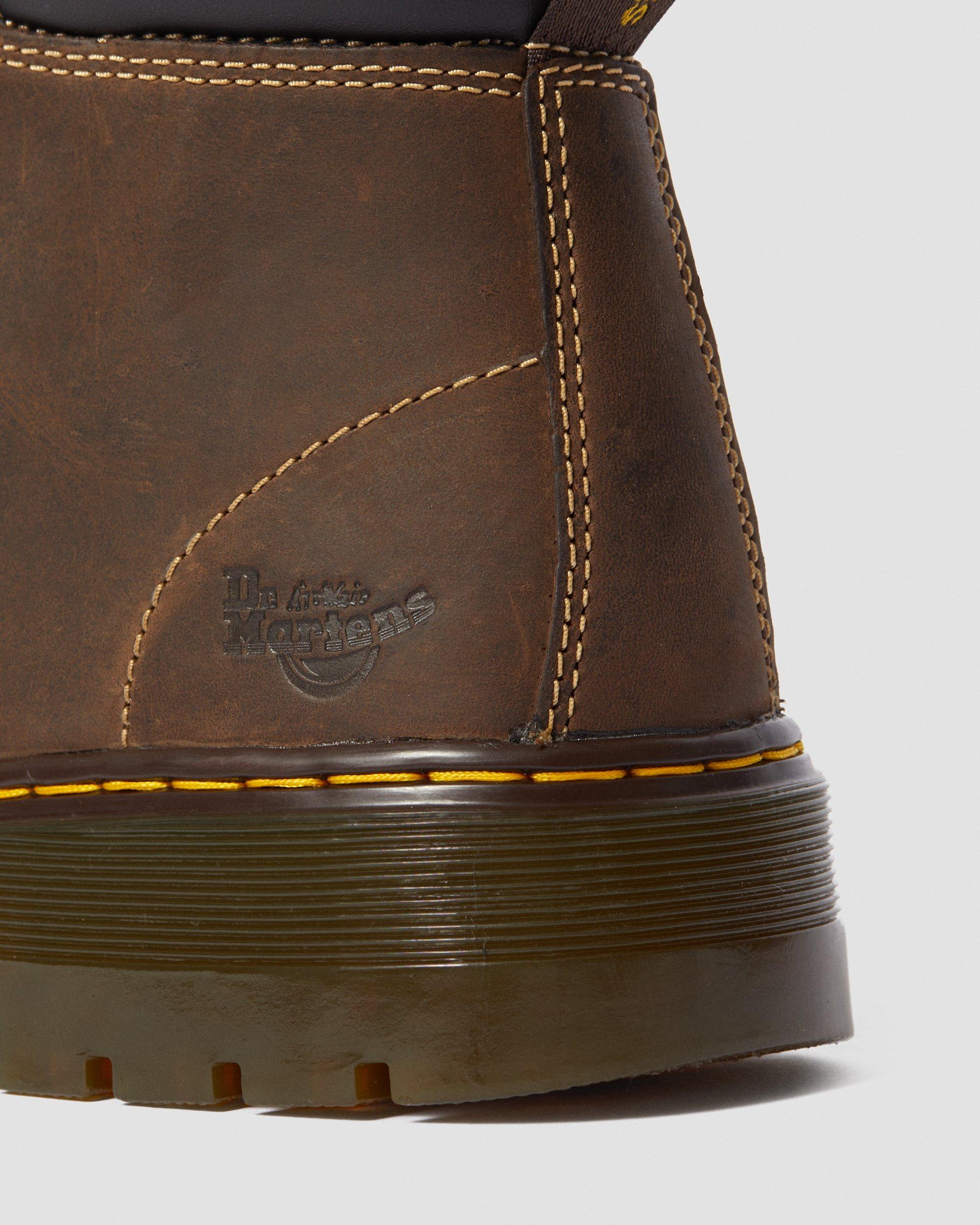 Winch Extra Wide Work Boots in DARK BROWN | Dr. Martens™