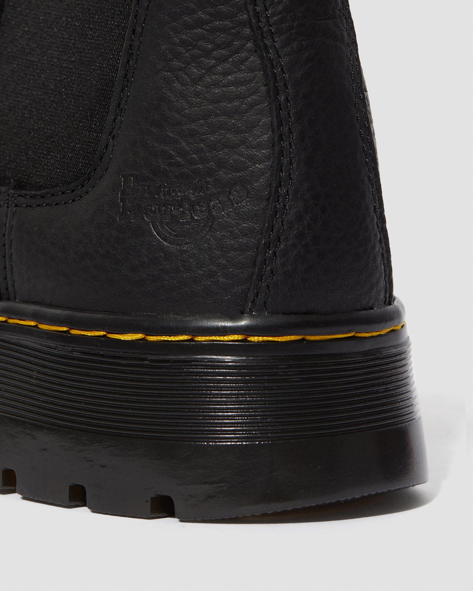 Rivet Steel Toe Chelsea Work Boots in Black | Dr. Martens