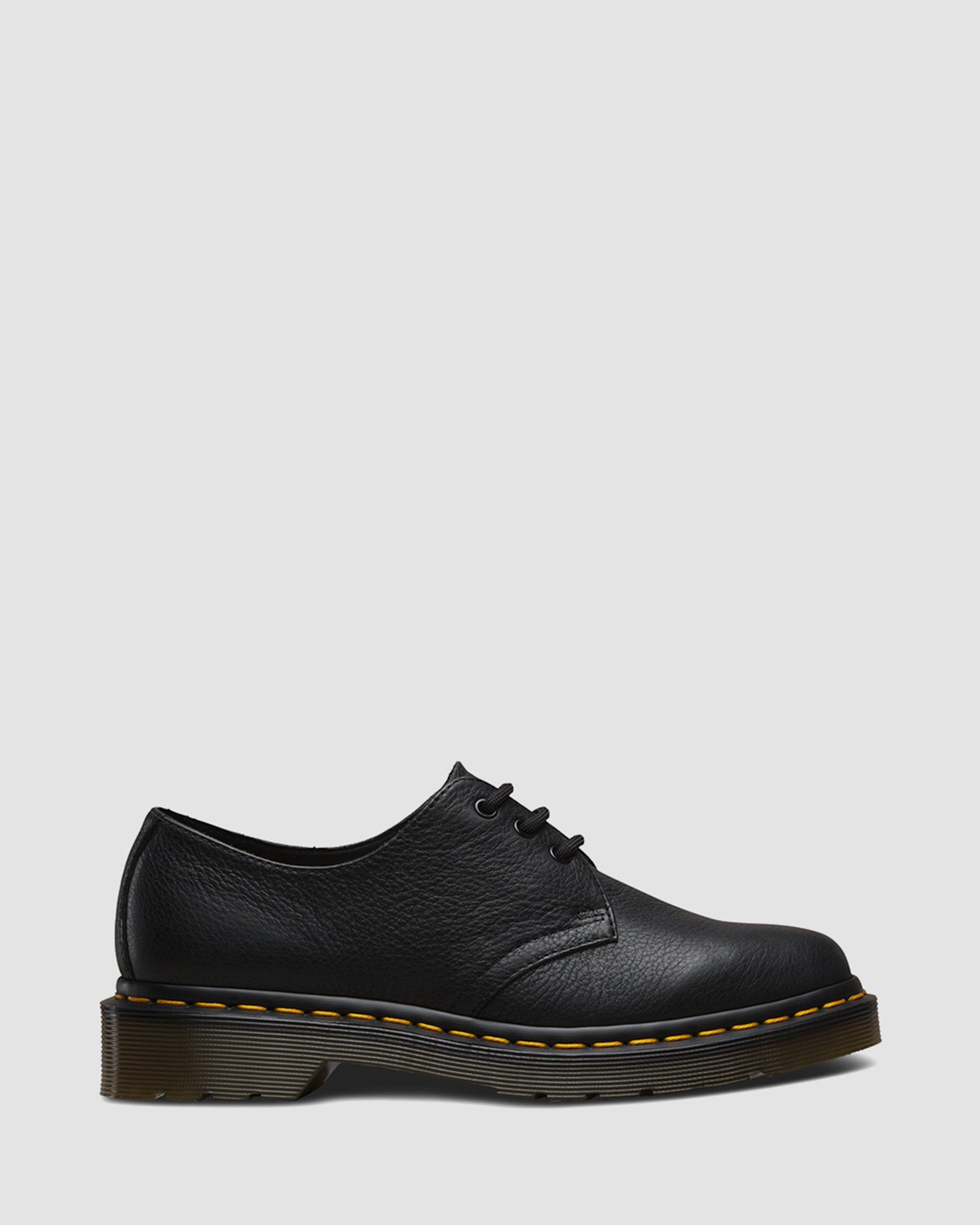 1461 Virginia Leather Shoes in Black