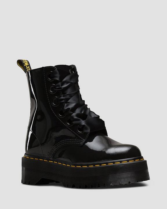 MOLLY PATENT in Black | Dr. Martens MOLLY PATENT in Black | Dr. Martens
