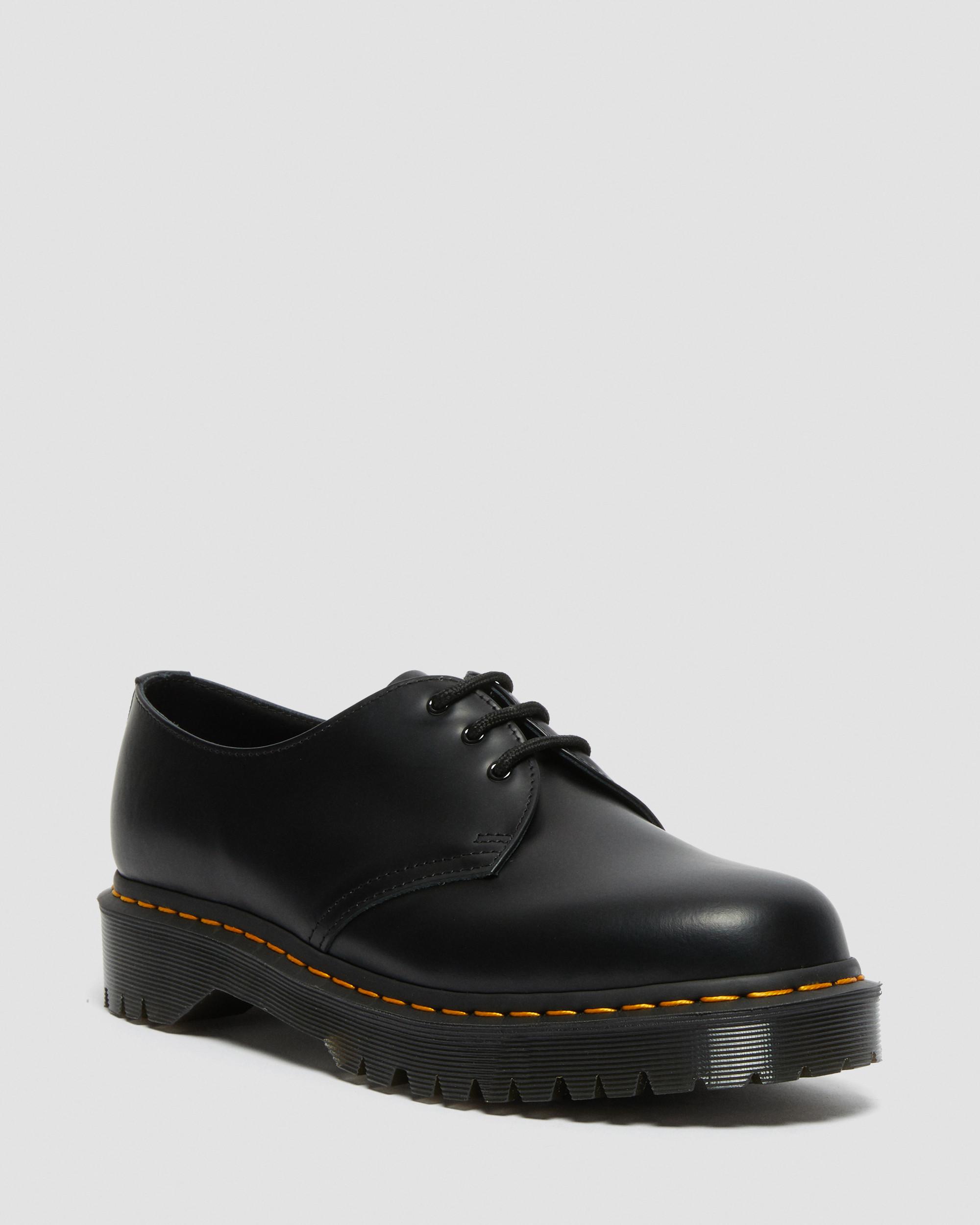 1461 Bex Smooth Leather Oxford Shoes in Black