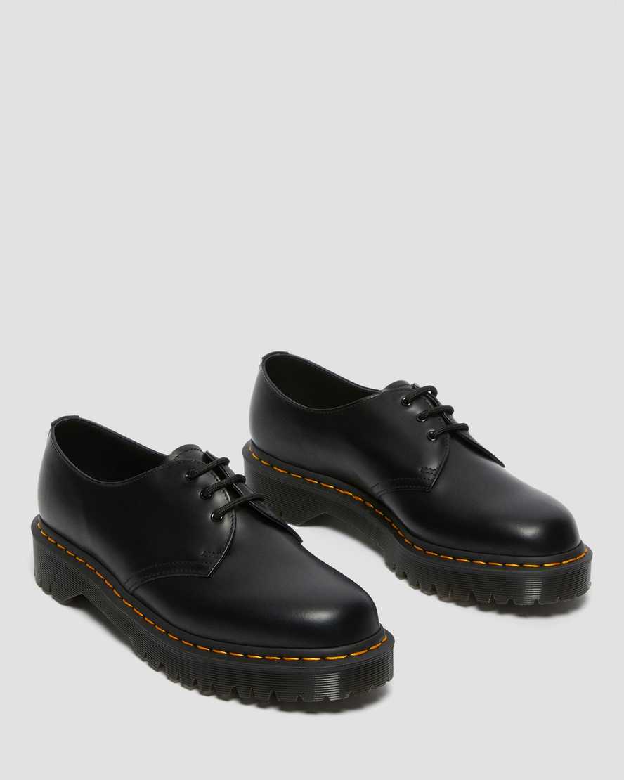Dr Martens 1461 Bex 3-eyelet Black womens Leather casual Lace-up Shoes