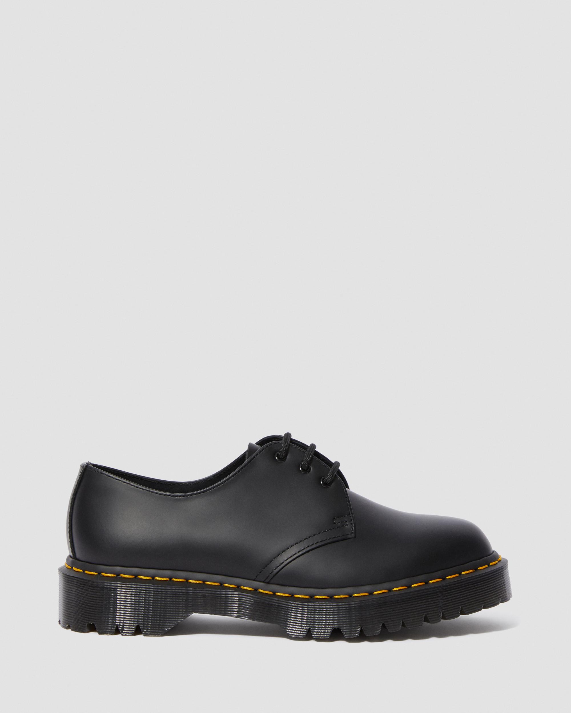 1461 Bex Smooth Leather Oxford Shoes in Black