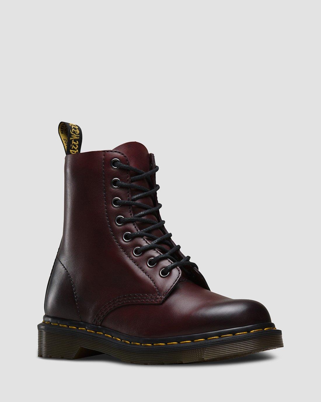 1460 Pascal Antique Temperley in Cherry Red | Dr. Martens