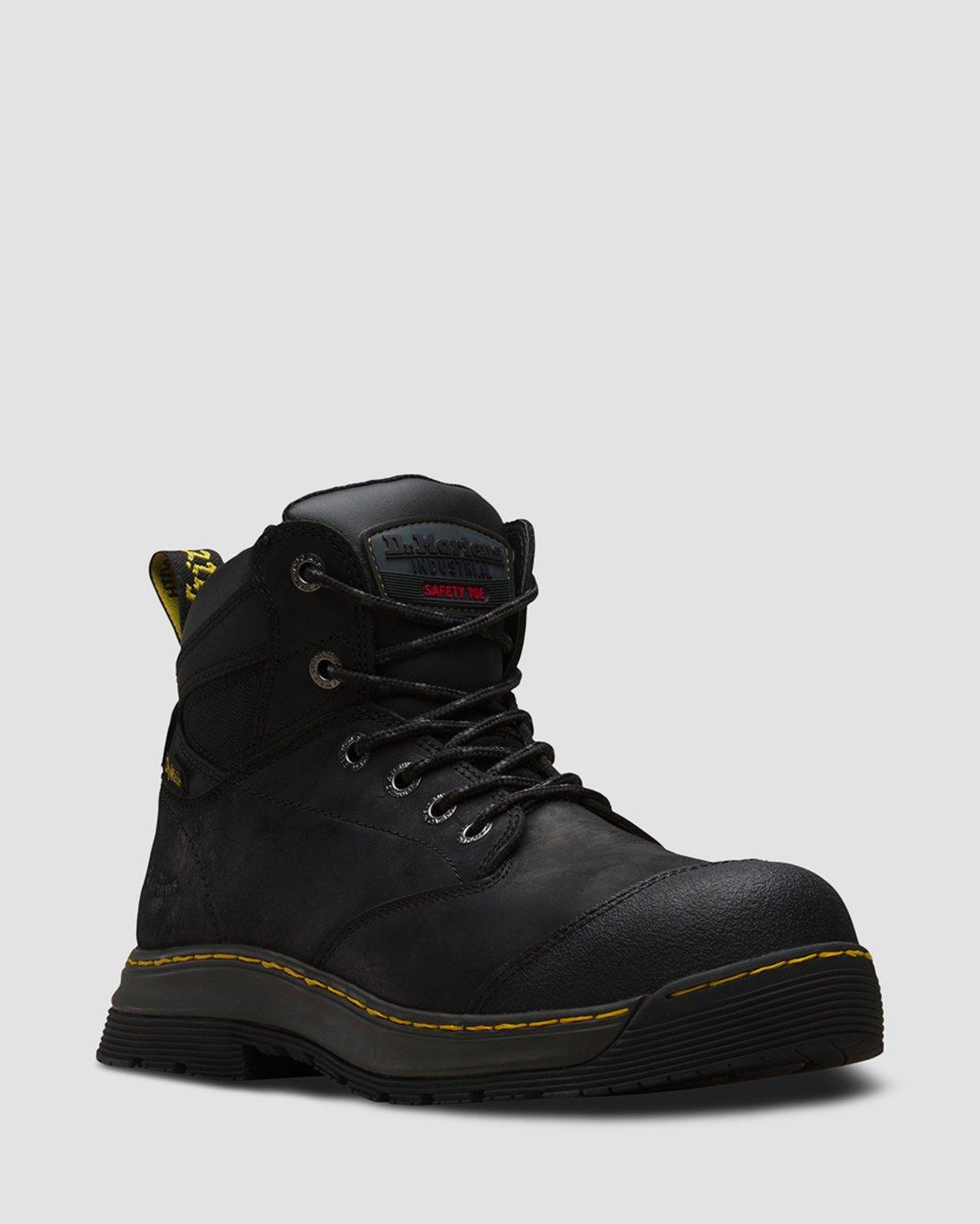 Deluge Safety Toe in BLACK | Dr. Martens™