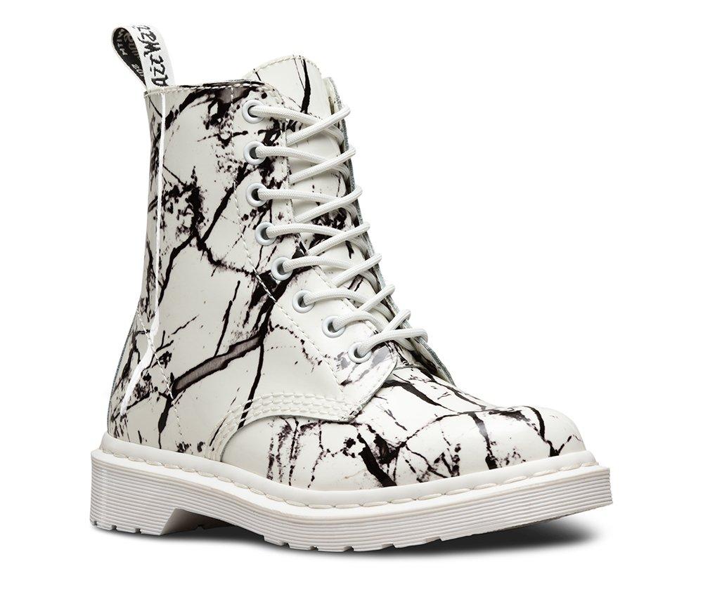 1460 PASCAL MARBLE en Blanc Dr. Martens