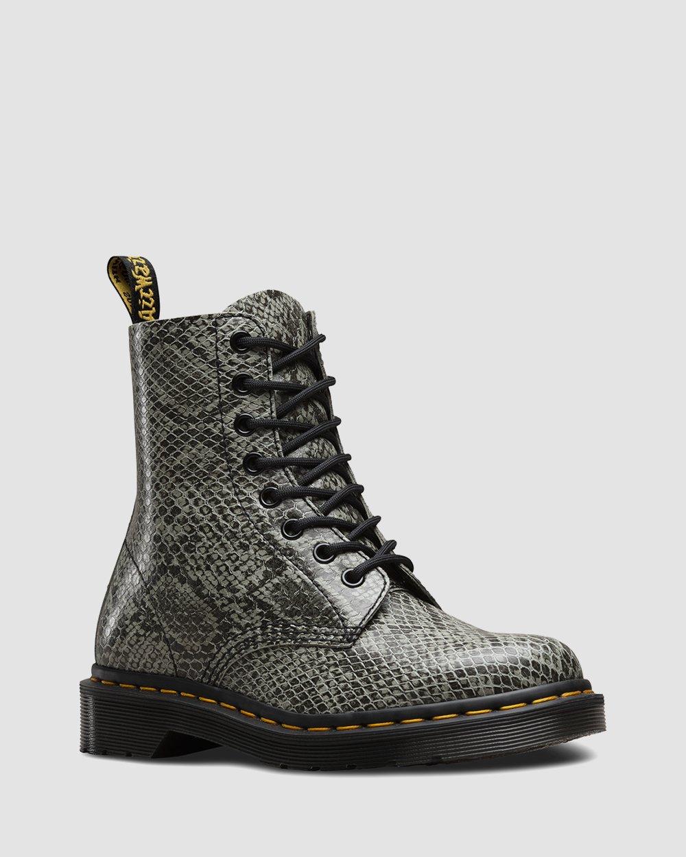 Dr. Martens PASCAL ペイズリー ブーツ 1460 PASCAL VIPER in LIGHT GREY | Dr. Martens™