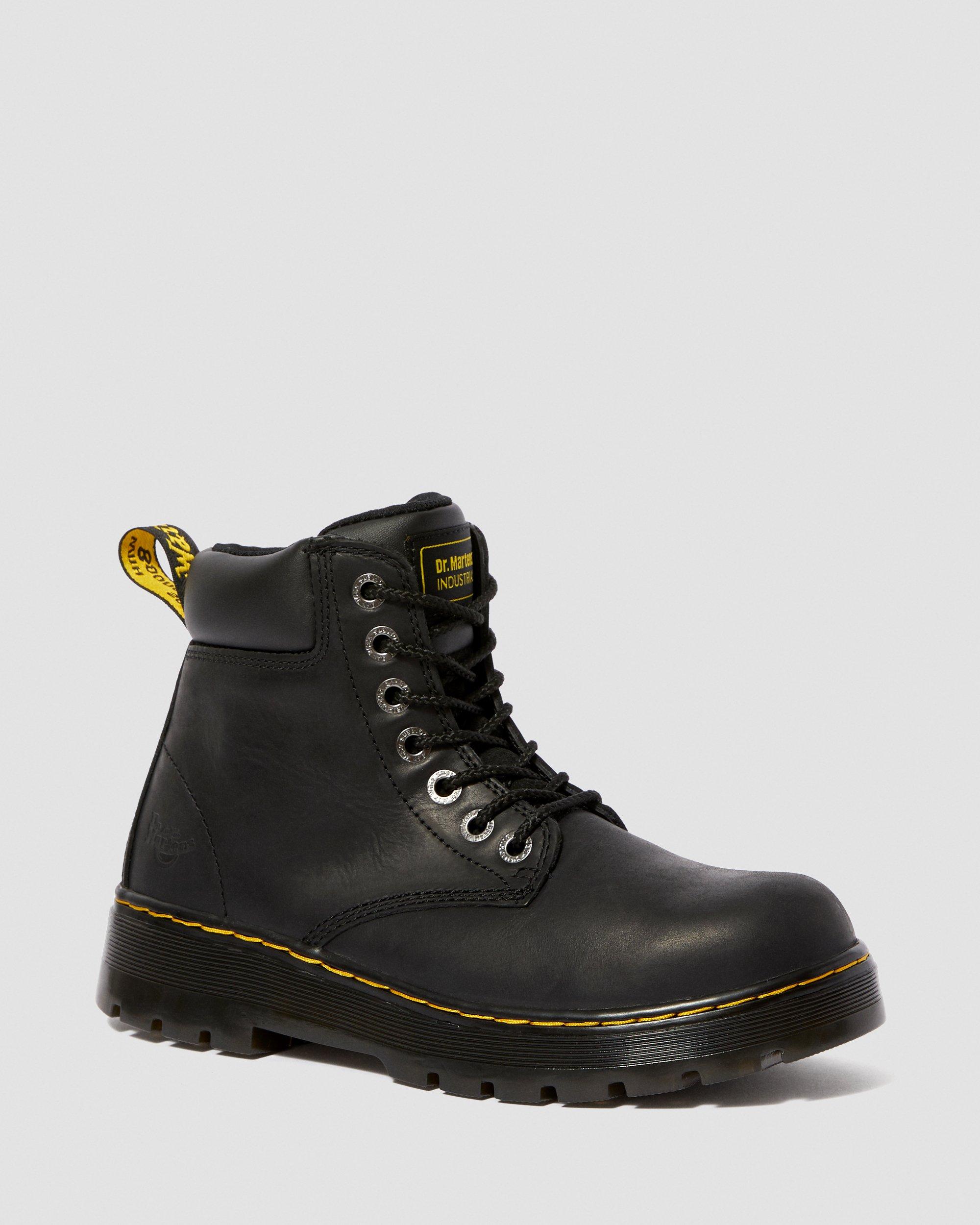 Winch Wyoming Work Boots in BLACK | Dr. Martens™