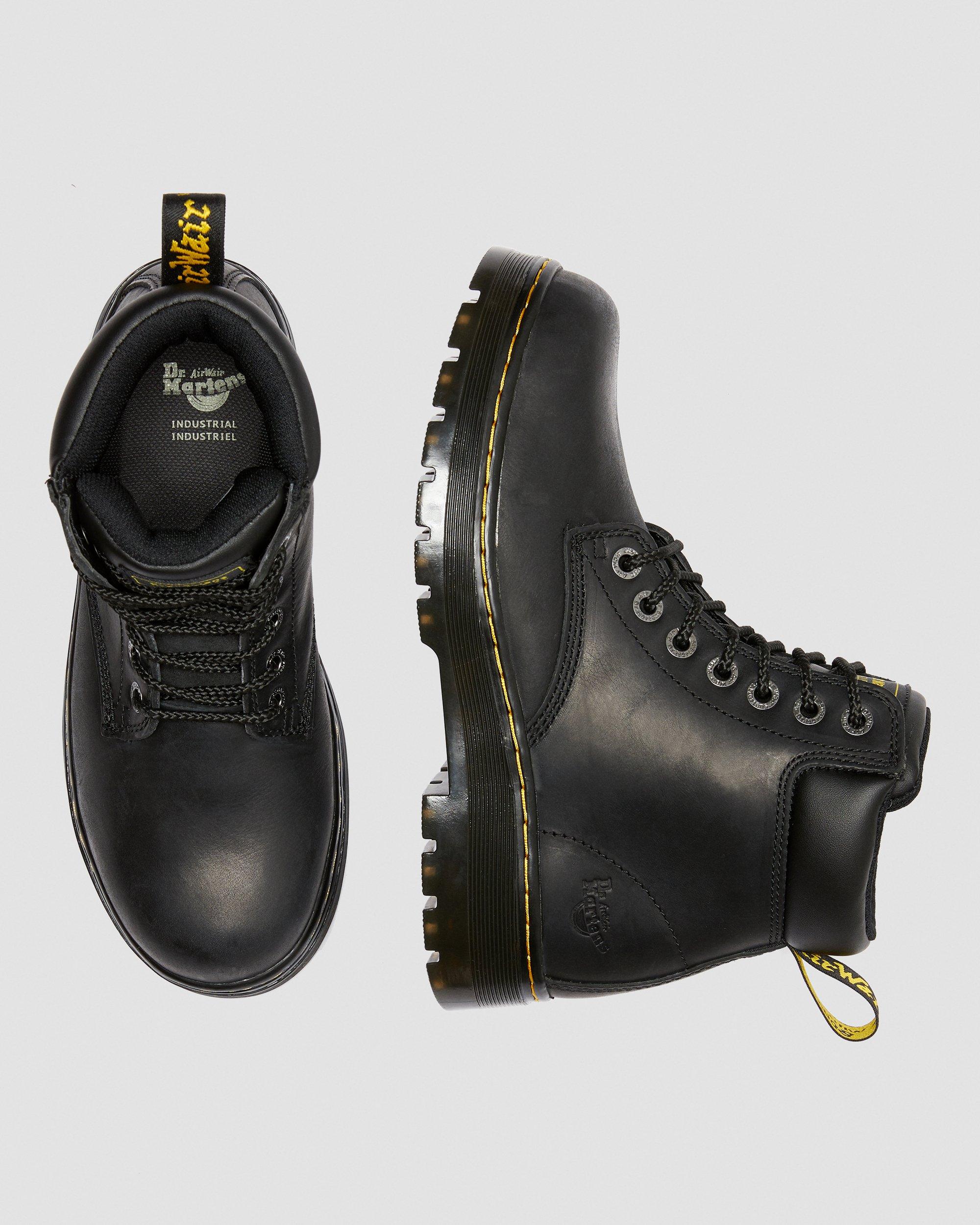Winch Wyoming Work Boots in Black | Dr. Martens display picture 2