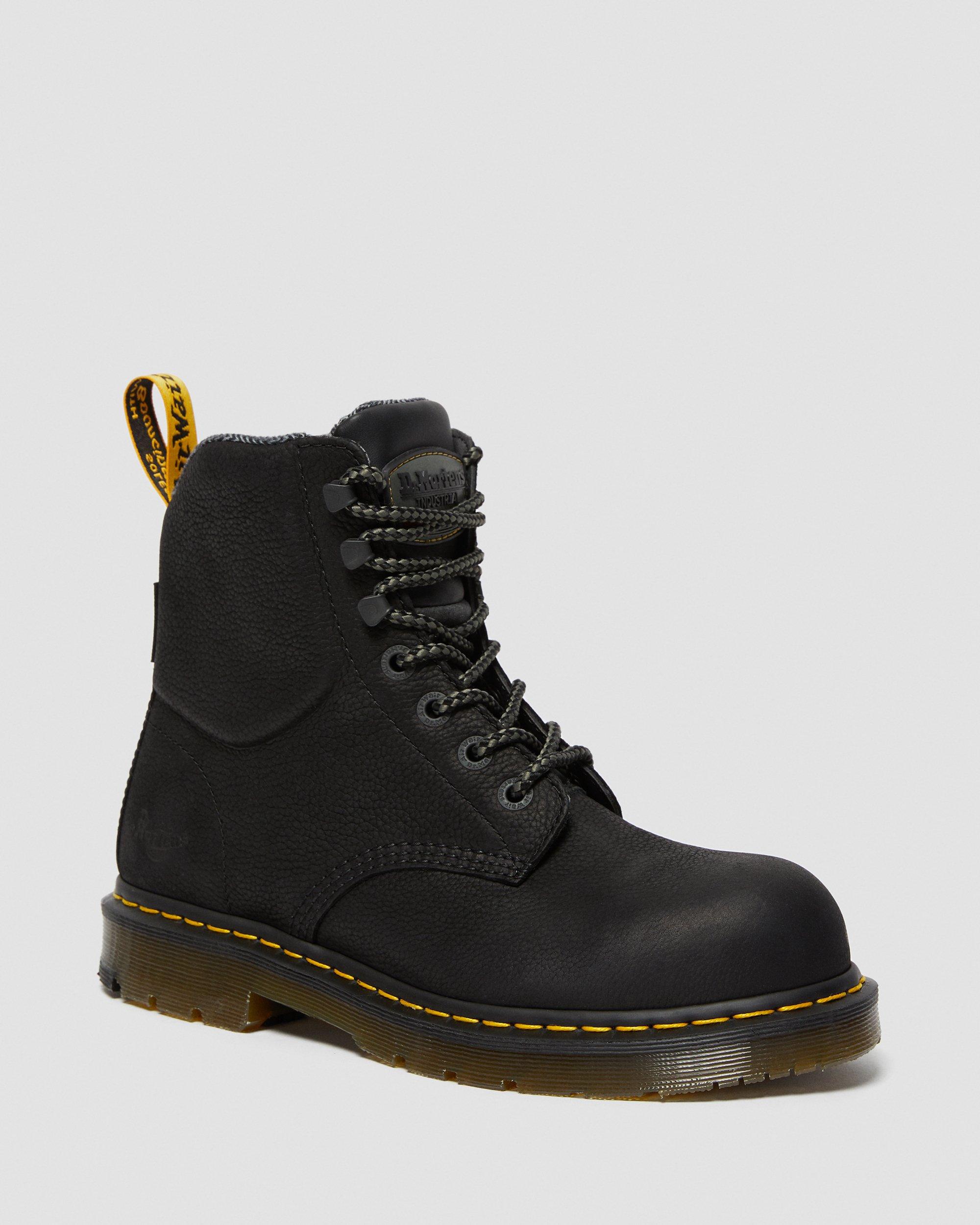 HYTEN STEEL TOE BOOTS in BLACK | Dr. Martens™