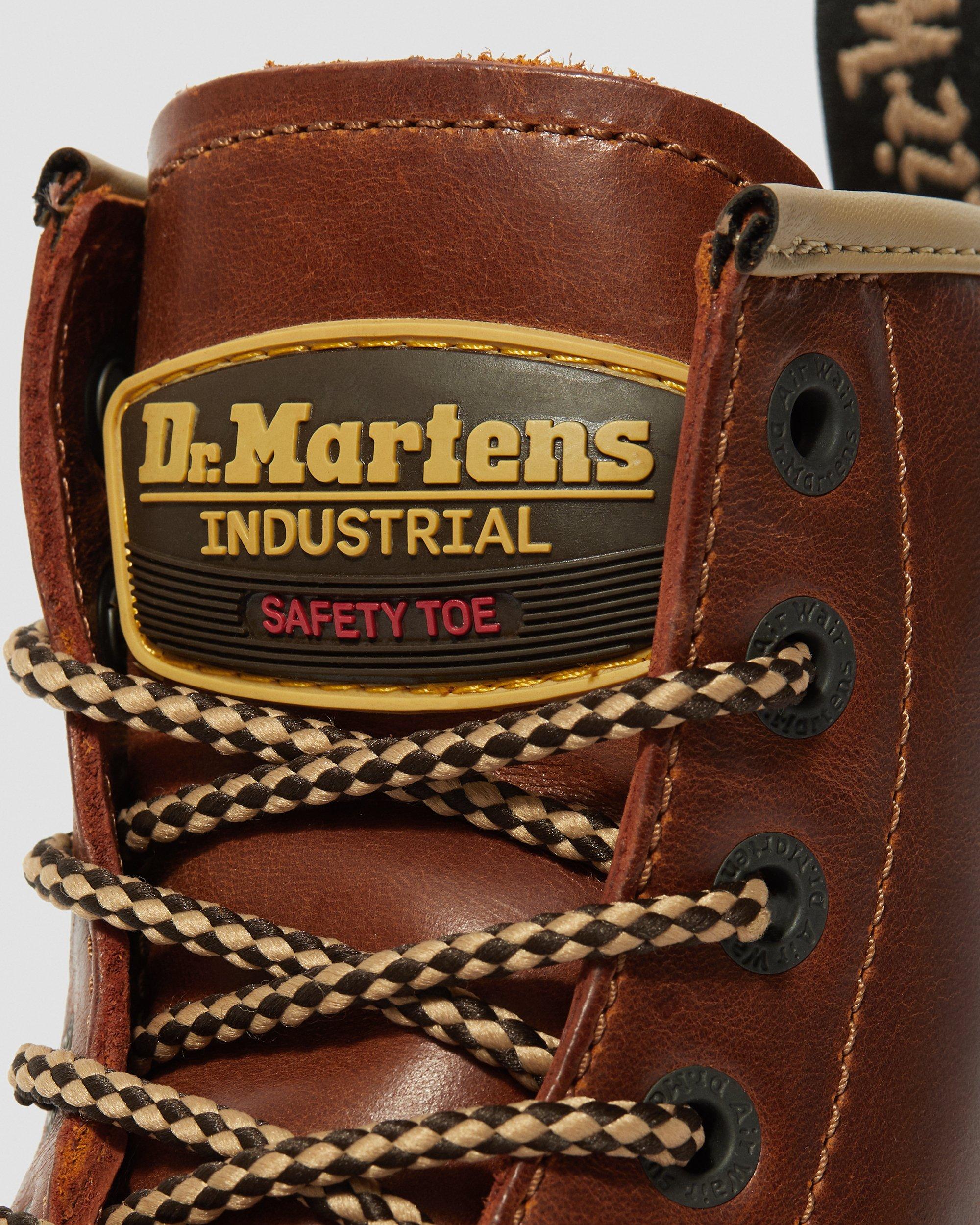 Icon 7B10 Steel Toe Work Boots in TAN | Dr. Martens™