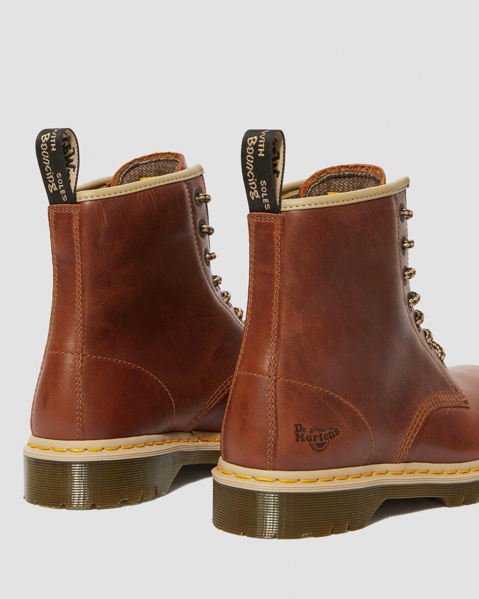 Icon 7B10 Steel Toe Work Boots in TAN | Dr. Martens™