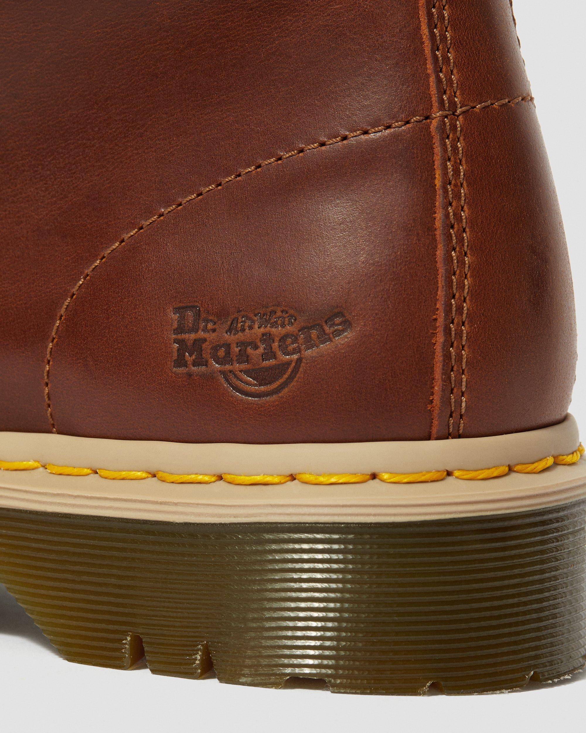 Icon 7B10 Steel Toe Work Boots in Tan | Dr. Martens
