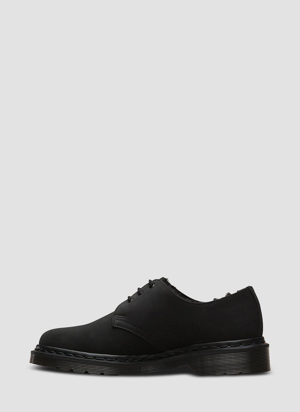 Dr. Martens 1461 MONO ブラック UK7 1461 MONO FUR LINED in BLACK | Dr. Martens™