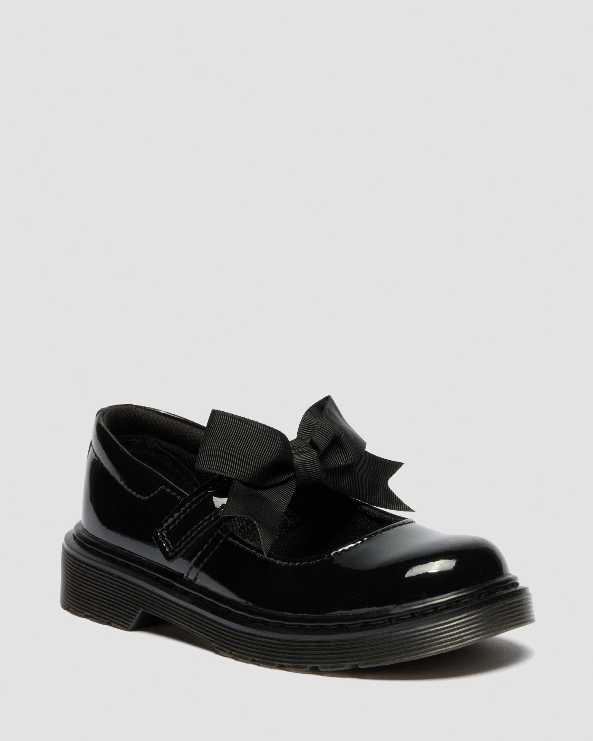 Junior Maccy II Patent Leather Mary Jane Shoes in Black