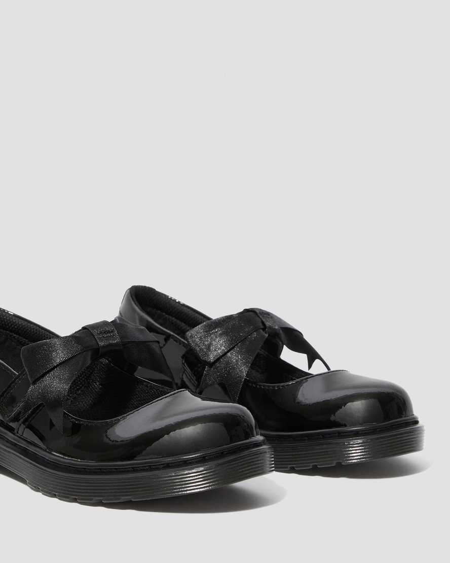 Junior Maccy II Patent Leather Mary Jane Shoes BlackJunior Maccy II Patent Leather Mary Jane Shoes Dr. Martens