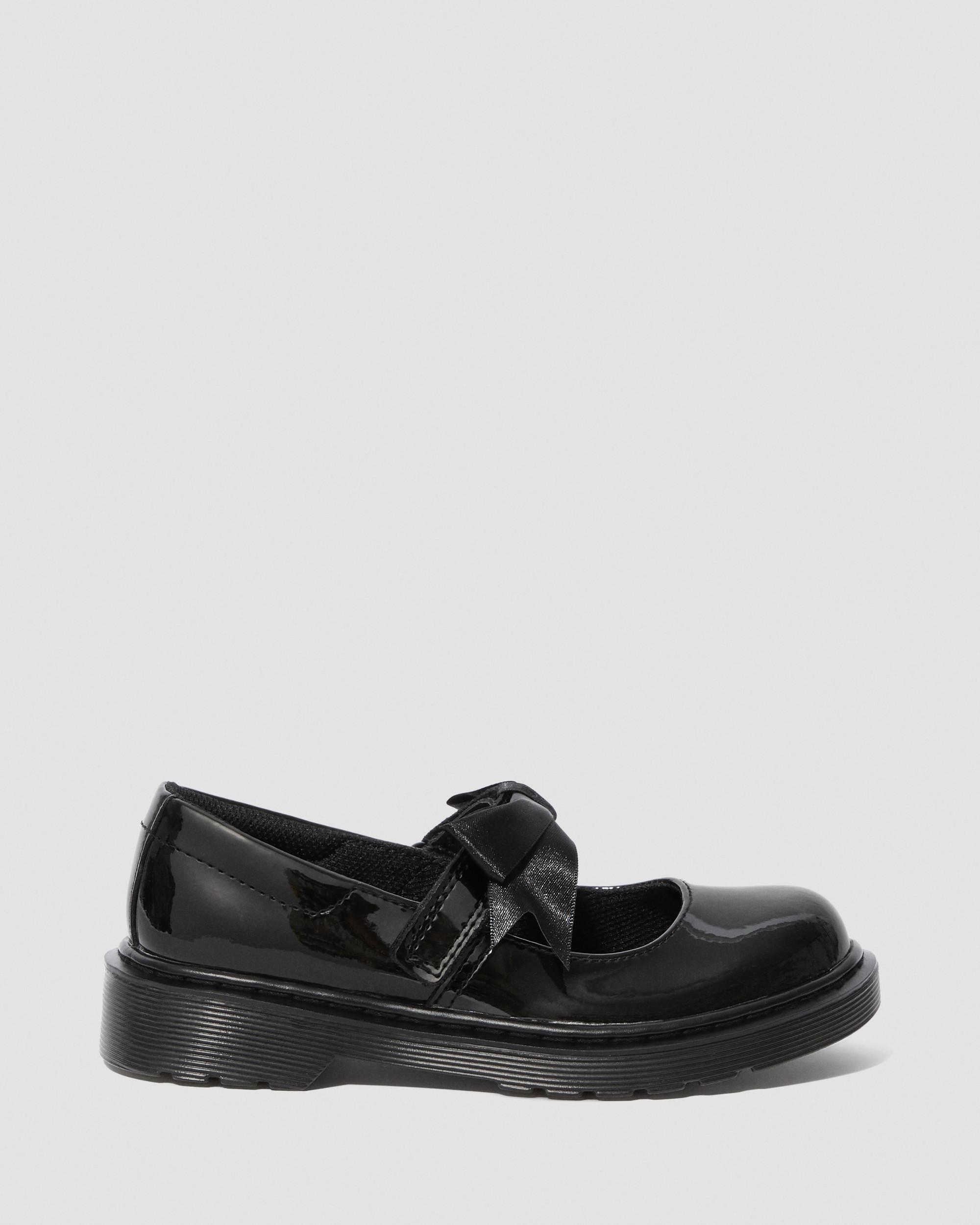 Junior Maccy II Patent Leather Mary Jane Shoes in Black