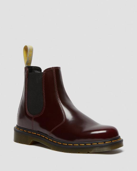 Vegan 2976 Cherry Red Chelsea BootsVegan 2976 Gloss Chelsea -bootsit Dr. Martens